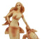 Ebros Ocean Marine Mermaid Princess With Sea Turtle Decor Statue In Faux Wood Resin