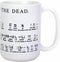 Ebros Gift Book of the Dead Mug Ceramic Coffee Mug 15 ounces Capacity 4.5"H