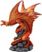 Ebros Phoenix Fire Element Dragon Baby Wyrmling and Mother Statue Anne Stokes