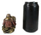Hotei Lucky Fortune Buddha Maitreya Holding Prayer Beads Incense Holder Figurine