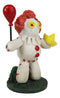 Ebros Pinheadz Monster with Voodoo Stitches Figurine 4.25"H (Pennywise Clown It)