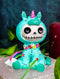 Furrybones Unie The Sky Castle Rainbow Unicorn Skeleton Statue Toy Furry Bones