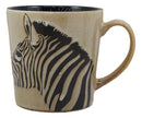 Ebros Ceramic Animal Spirit Zebra Horse Print Drinking Beverage Coffee Mug 16oz