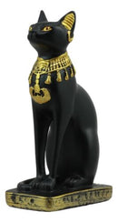 Small Egyptian Classical Goddess Of The Home Bastet Cat Statue 5"H Gods Of Egypt
