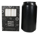 White Happiness Purity Pack of 12 Wicca Occult Witch Ritual Spell Chime Candles