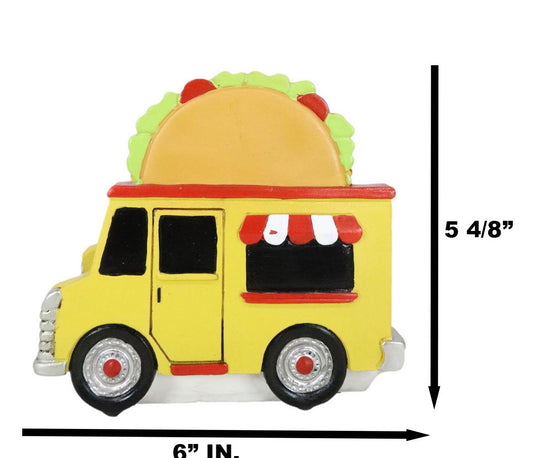 Fiesta Party Taste Of Mexico Tex-Mex Taco Food Truck Hot Service Napkin Holder - Ebros Gift