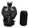 Blackened Spice Medieval Gothic Dragon Salt And Pepper Shakers Set Holder Statue