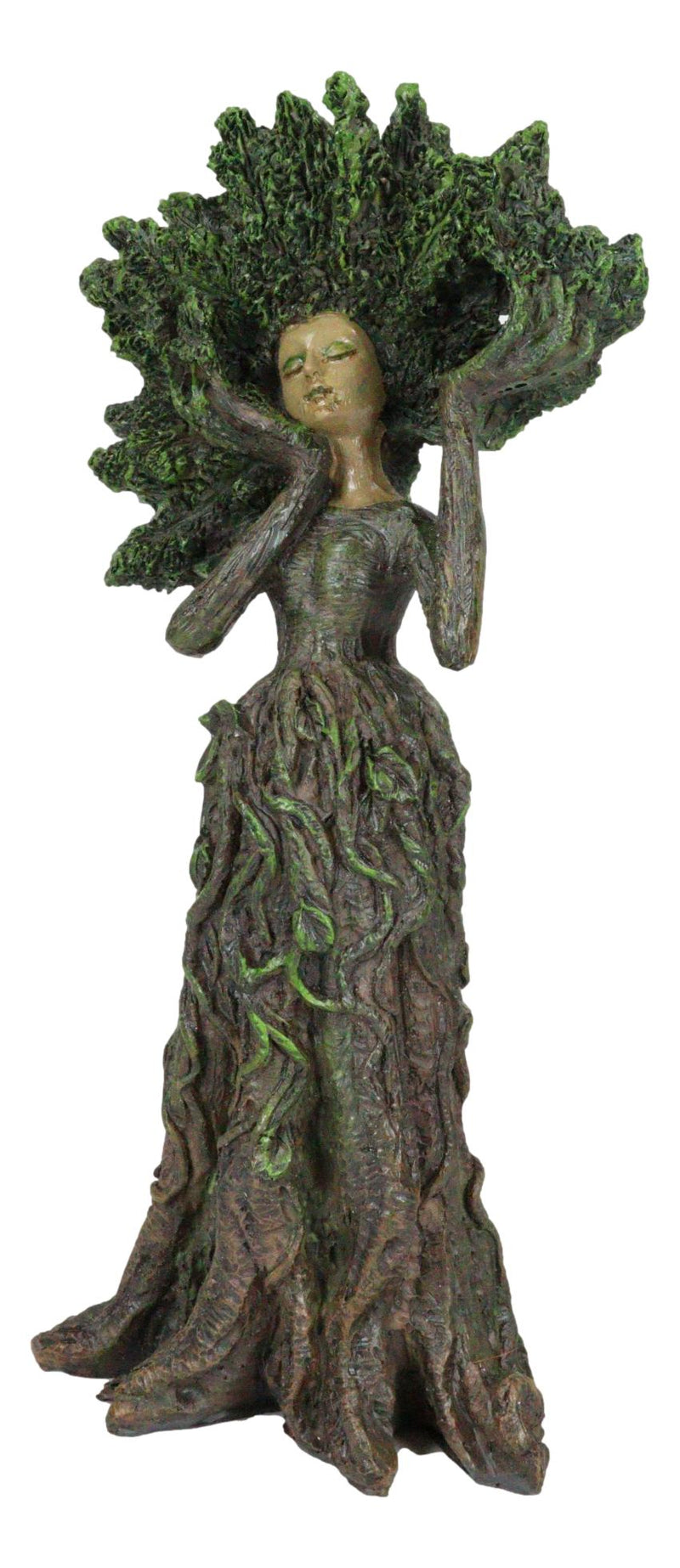 Celtic Greenman Tree Woman Gaia Dryad Ent Native Morning Beauty Sunrise Figurine