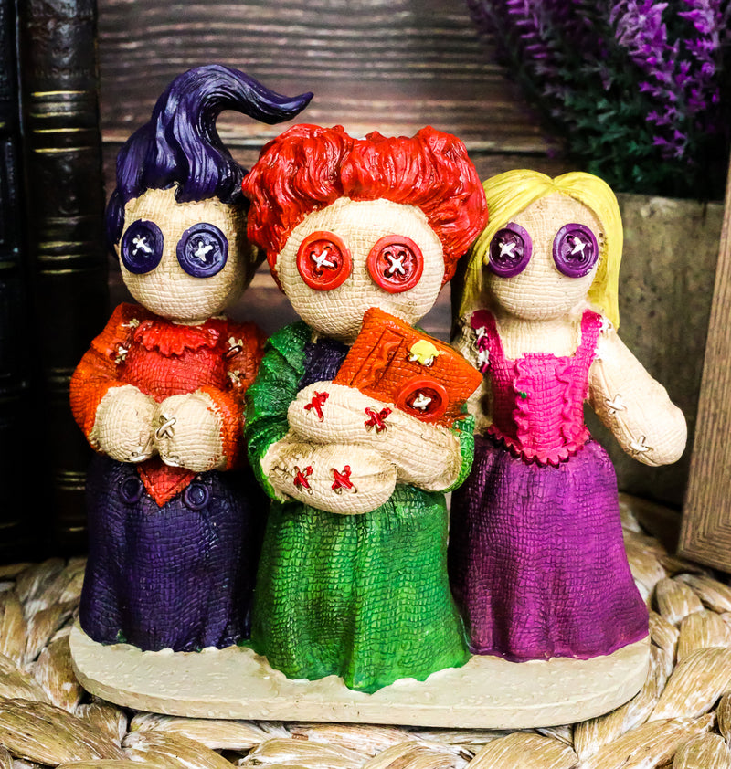 Pinheadz Monster Voodoo Stitches Hocus Pocus Three Witches Salem Terror Figurine