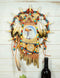 Indian Bald Eagle Dreamcatcher Figurine With Beads Feathers And Claws Wall Decor