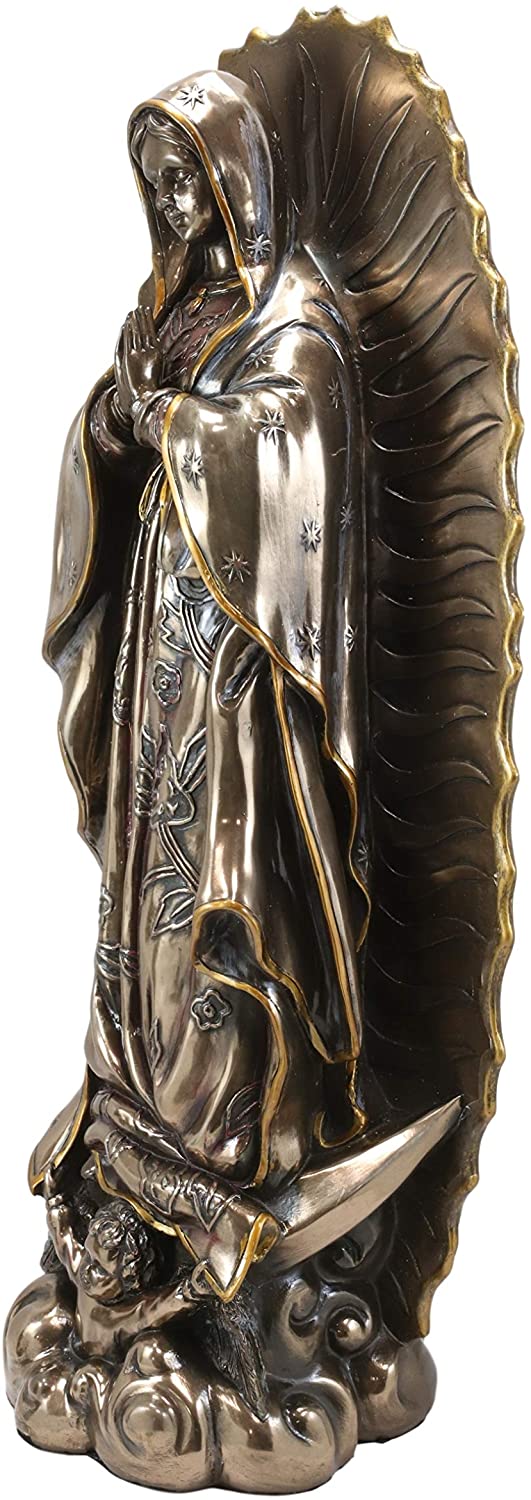 Ebros 19" Tall Large Catholic Blessed Virgin Our Lady of Guadalupe Statue Holy Mother