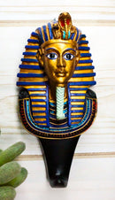 Egyptian King TUT Pharaoh Tutankhamun Wall Hook Decor Accent For Coats Leashes