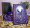 Wicca Fortune Telling Scrying Crystal Ball With Palms Tarot Cards Decorative Box