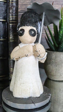 Ebros Pinheadz Monster with Voodoo Stitches Figurine 4.25"H (Mrs Frankenstein)