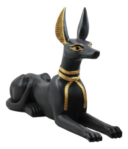 Ebros Large Ancient Egyptian Anubis Statue 19.75" Long