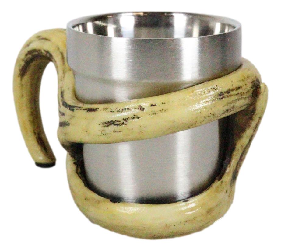 Rustic Western Forest Stag Buck Deer Antlers Artwork Standard Coffee Mug 8oz