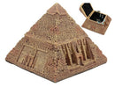 Ebros Egyptian Pyramid Box 7"Wide The Great Pyramid Of Khufu Hinged Trinket Box