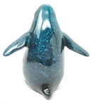 Antarctica Natural Habitat Cute Emperor Penguin Chick Trumpeting Figurine