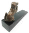 Brass Made Adorable Begging Labrador Retriever Dog Door Stop Stopper Wedge