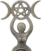 Ebros The Spiral Goddess Feminine Power Spiritual Triple Goddess Figurine 8 inch