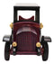 Hand Made Wood Retro Antique Style Purple Model T Sedan Car Wine Holder Figurine