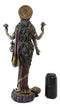 Large Hindu Goddess Of Prosperity And Wisdom Lakshmi Shri Thirumagal Statue 20"H