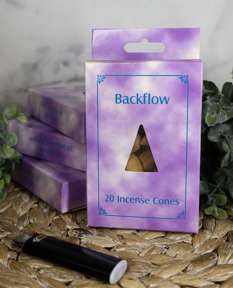 Backflow Incense Cones Pack of 80 Sandalwood Scent For Incense Burners