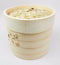 Dimsum High Tea 6" Diameter Bamboo Steamer - Stackable Two Baskets With One Lid