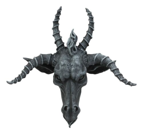 Ebros Eliphaz Levi Sabbatic Goat Baphomet Wall Plaque 8.5" Wide Collectible - Ebros Gift