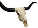 Ebros Texas Longhorn Steer Cattle Cow Skull Wall Hanging Plaque Figurine 21"L - Ebros Gift