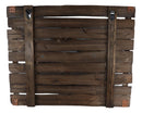 16"L Rustic Western Dual Six Shooter Revolver Guns Wooden Wall Plaque Decor