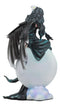 Ebros Large Gothic Lunar Eclipse Raven Fairy Statue 11"H Nene Thomas Dark Skies