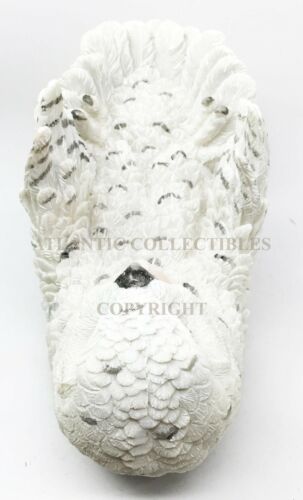 Wisdom Of The Tundra Beautiful Mystical Snowy Owl Wine Bottle Holder Decor