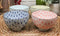 Ebros Gift Japanese Colorful Matrix Polygon Bowls Food Safe 4.5" Diameter Japanese Decorative Bowl Set of 4 Ceramic