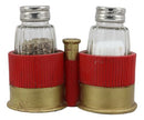 Western 12 Gauge Shotgun Shells Ammo Salt And Pepper Shakers Holder Decor