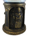 Egyptian Nefertiti Bastet Astrology Golden Column Pillar LED Light Crystal Ball