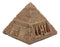 Ebros Egyptian Pyramid Box 7"Wide The Great Pyramid Of Khufu Hinged Trinket Box