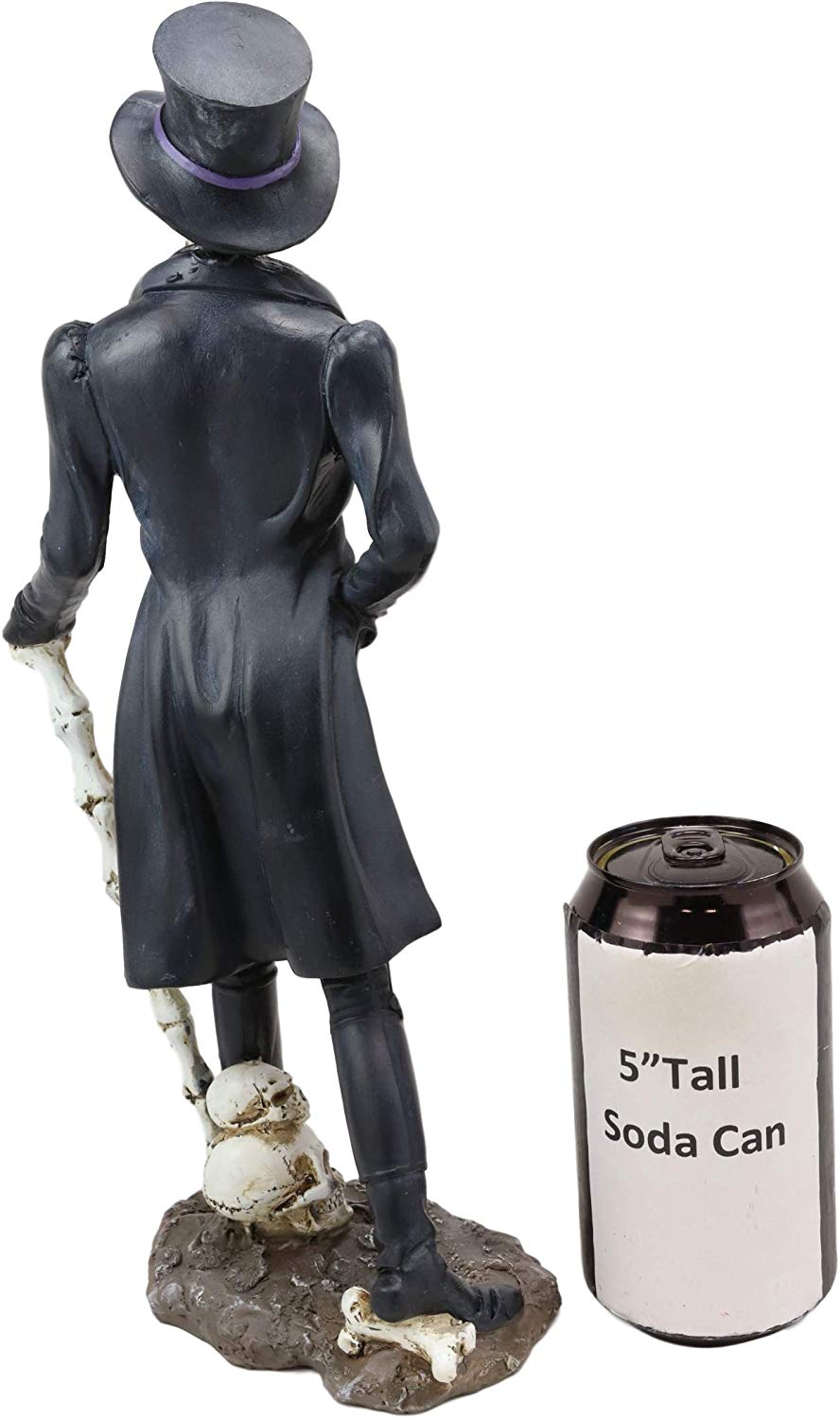 Ebros Skeleton Gentleman Groom in Steampunk Tuxedo and Top Hat Figurine 13"H