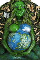 Oberon Zell Millennial Gaia Green Earth Mother Goddess Te Fiti Wall Decor Plaque