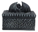 Ebros Gothic Stone Trapped Le Penseur Thinker Gargoyles Notre Dame Jewelry Box
