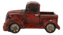 Rustic Classic Old Fashioned Country Farmhouse Red Pickup Work Truck Figurine