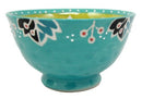 Ebros Set of 4 Luxury Ottoman Style Textured Dining Bowls 5.75"Diameter Made Of Ceramic Ideal For Home Decor Dinnerware & Giftware (Four Seasons)