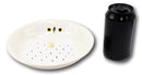 Pack Of 4 White Whimsical Owl Ceramic Salad Entree Deep Plates Or Shallow Bowls