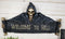 Ebros Large Grim Reaper Skeleton Welcome Opening Scroll Wall Decor 17.5" Long