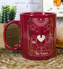 Wicca Fortune Teller Psychic Tarot Cards The Lovers Ceramic Tea Coffee Mug Cup