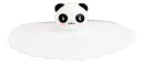 Pack Of 4 White Panda Reusable Silicone Coffee Tea Cup Lids Covers Air Tight