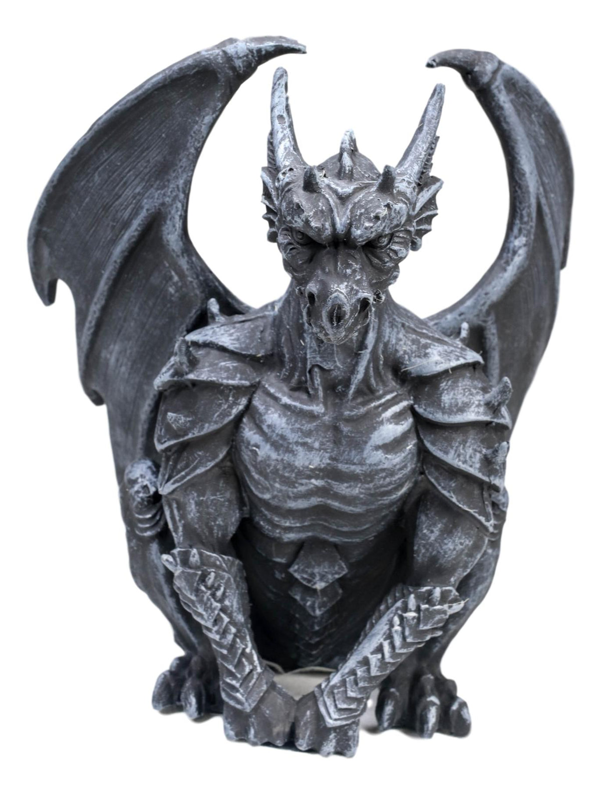 Crouching Gothic Winged Dragon Guardian Chimera Gargoyle Decorative Figurine
