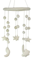 Ebros Fiona Walker England Starry Night Handmade Organic Nursery Mobile Baby