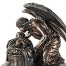 Bronze Finish Angel Whispers Urn Medium 8.75 inch Height 48 Cubic In Capacity