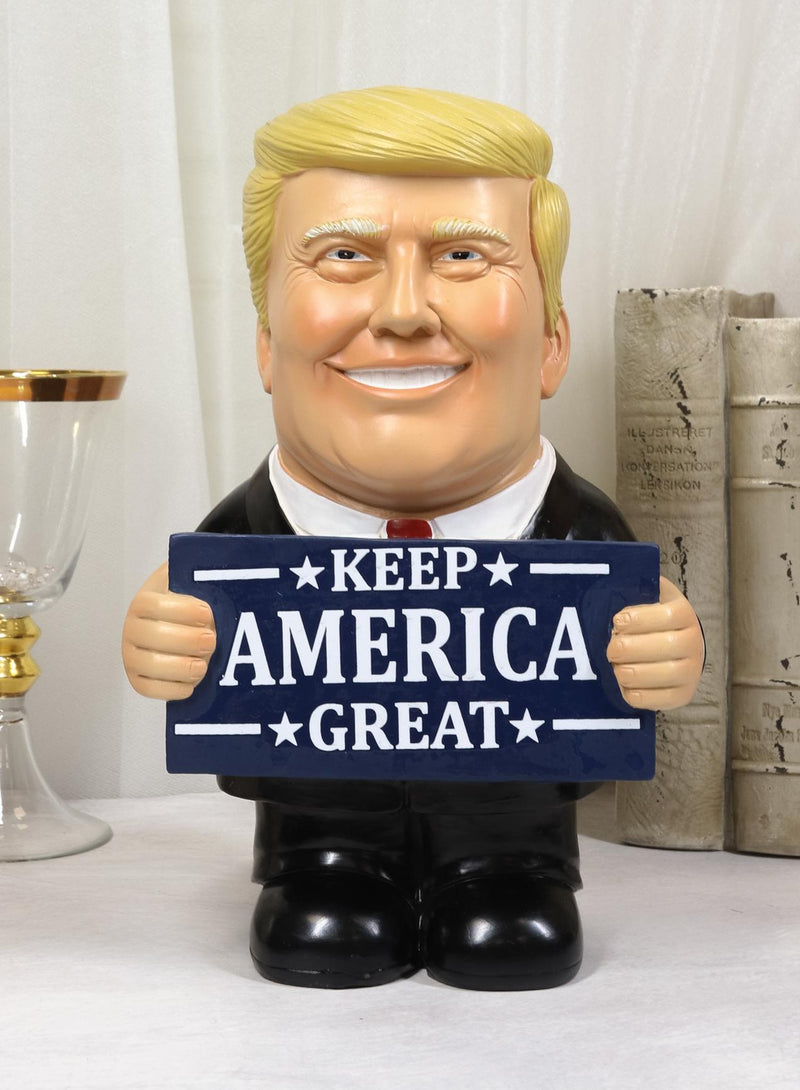 Ebros 2020 Reelection USA President Donald Trump W/ Keep America Great Sign